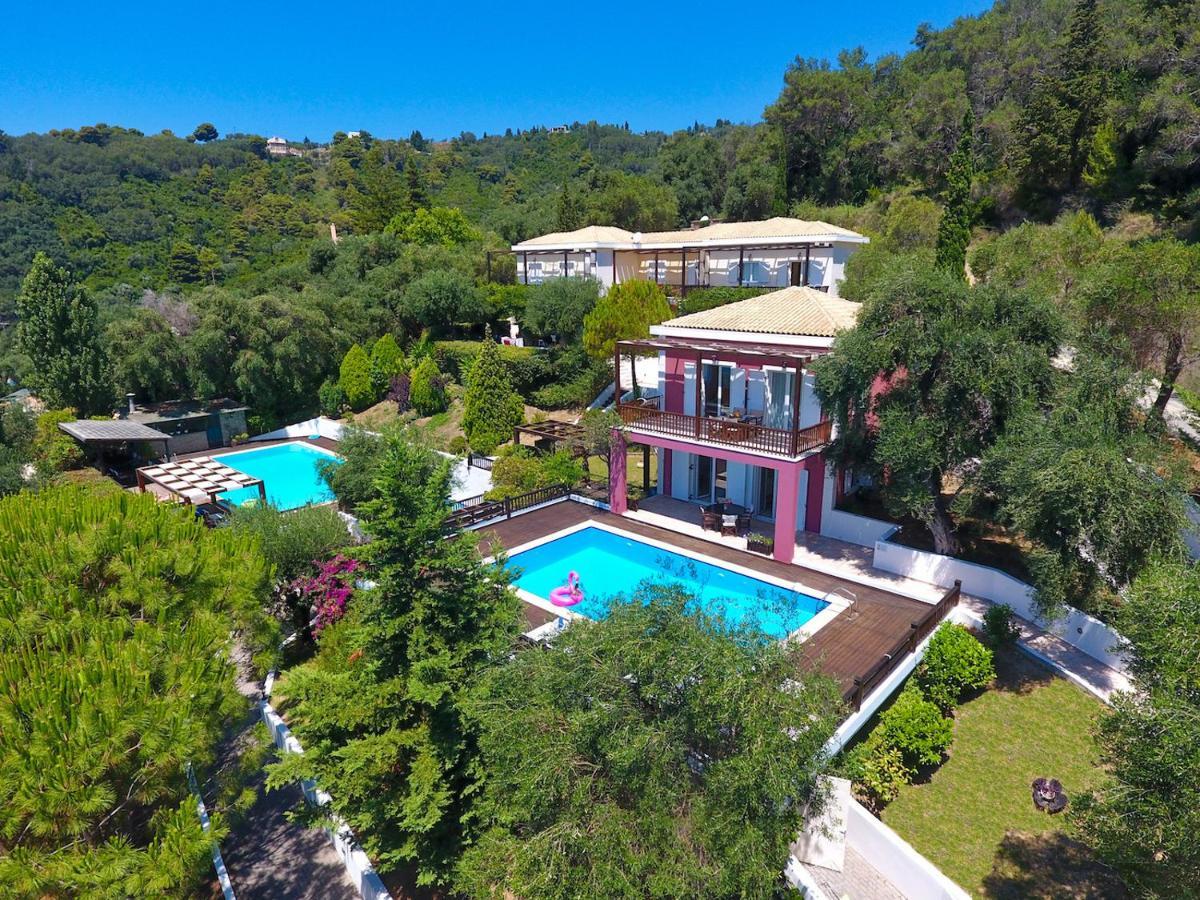 Corfu Resorts Apartments Pelekas Bagian luar foto