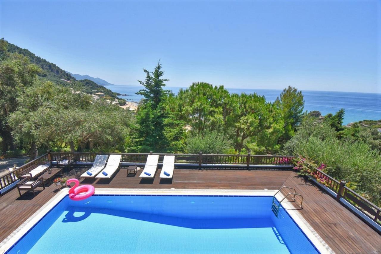 Corfu Resorts Apartments Pelekas Bagian luar foto