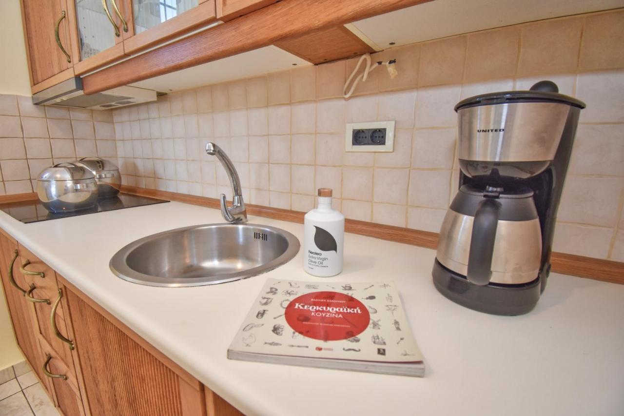 Corfu Resorts Apartments Pelekas Bagian luar foto