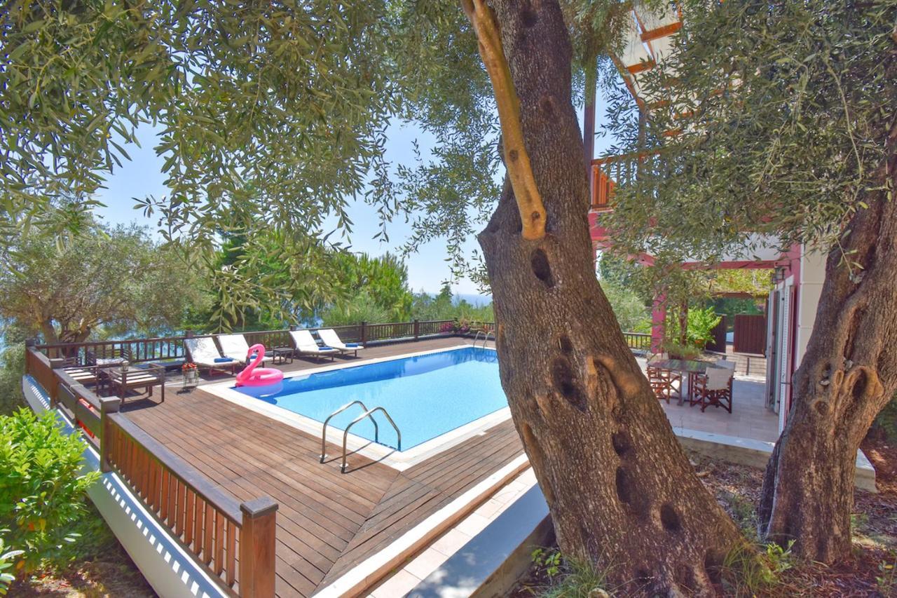 Corfu Resorts Apartments Pelekas Bagian luar foto