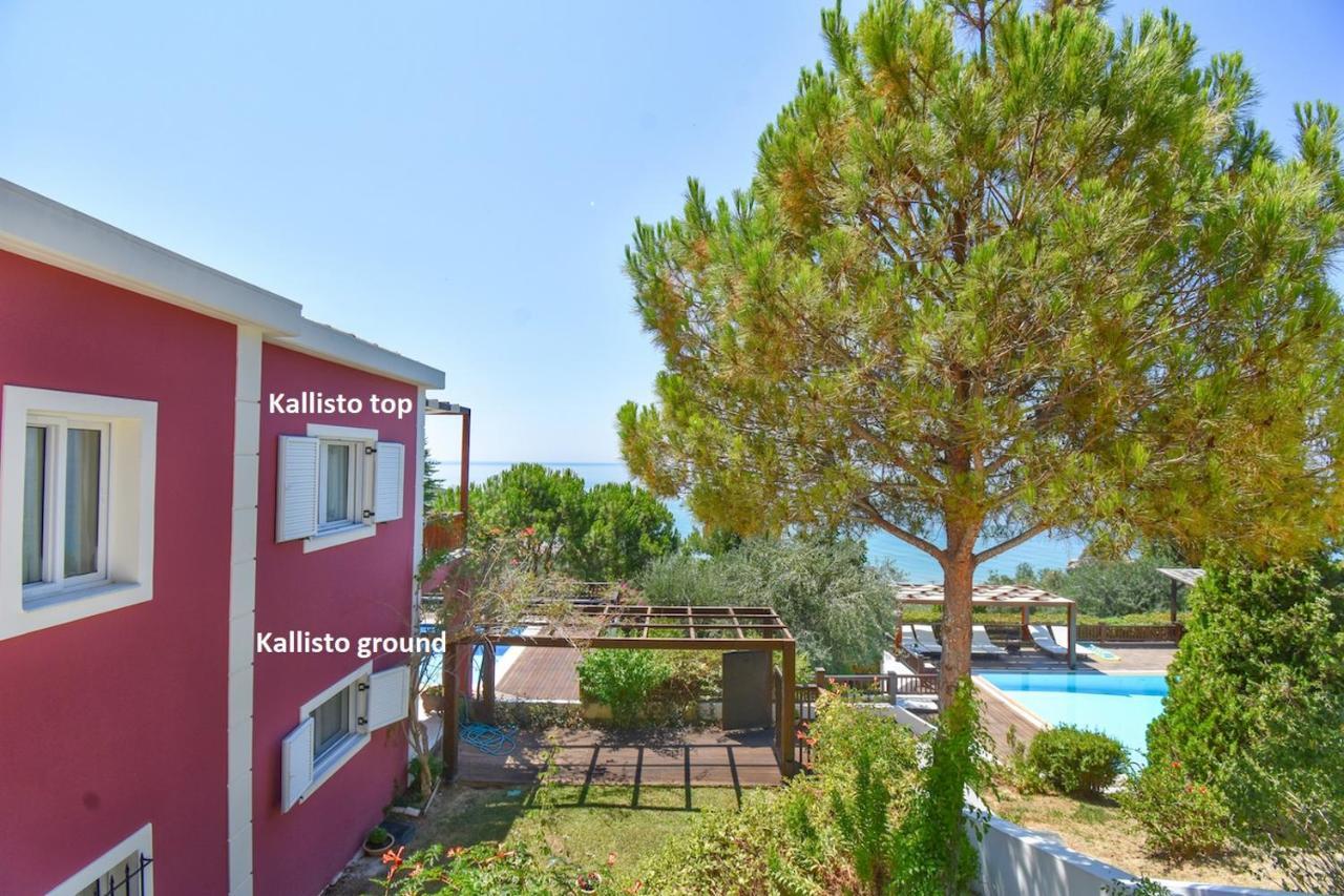 Corfu Resorts Apartments Pelekas Bagian luar foto