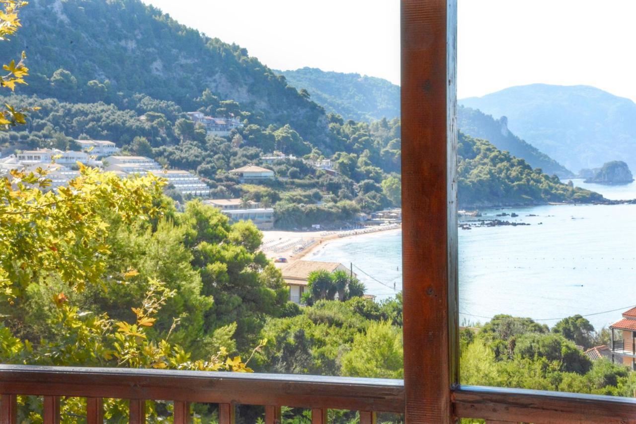 Corfu Resorts Apartments Pelekas Bagian luar foto
