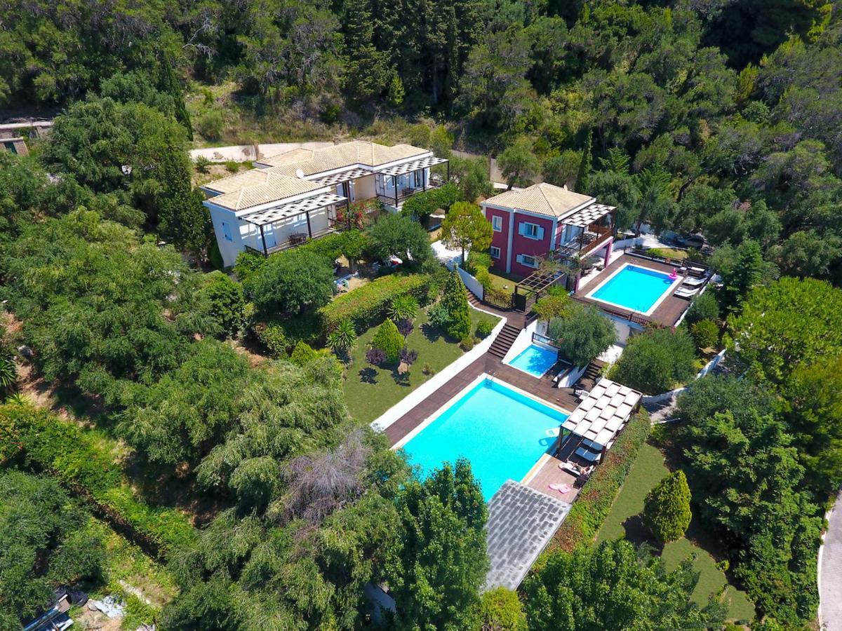 Corfu Resorts Apartments Pelekas Bagian luar foto